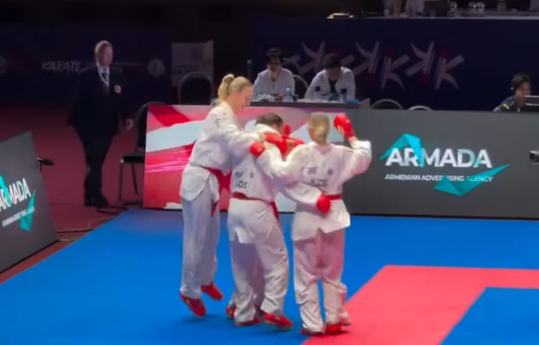 Vajzat e Kosovës me medalje të bronztë nga Kampionati Evropian i Karatesë